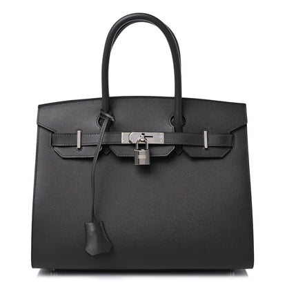 Hermes Madame Calfskin Birkin Sellier 30 Graphite 1 of 10