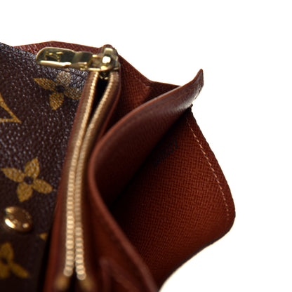 Louis Vuitton Monogram Porte-Monnaie Tresor Wallet 7 of 7