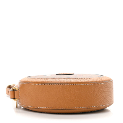 Gucci X DISNEY Mini Vintage GG Supreme Monogram Mickey Mouse Round Shoulder Bag Beige Vintage Sun Oil 4 of 11