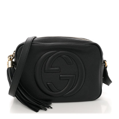 Gucci Pebbled Calfskin Small Soho Disco Bag Black 1 of 12