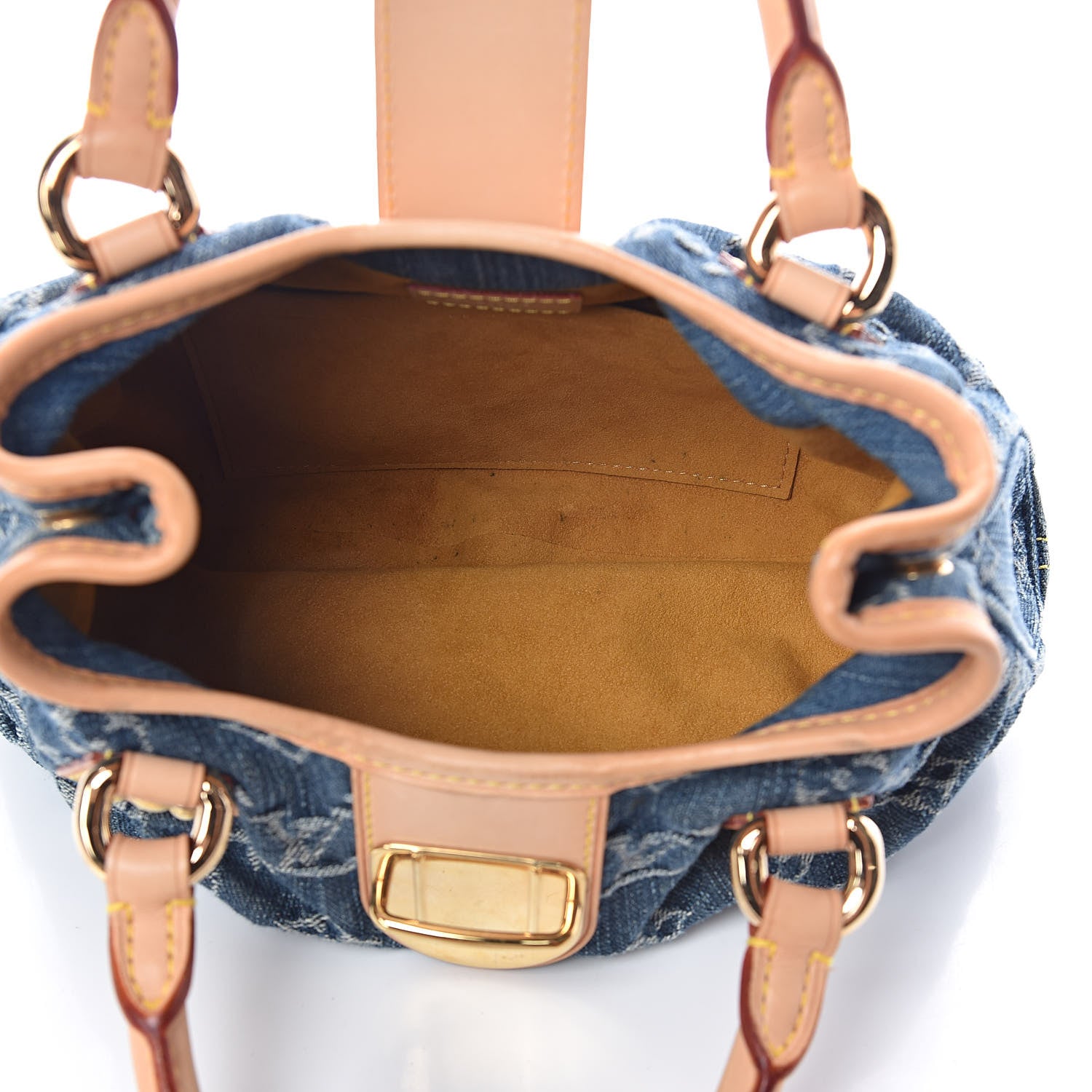 Louis Vuitton Monogram Denim Pleaty Blue 5 of 8
