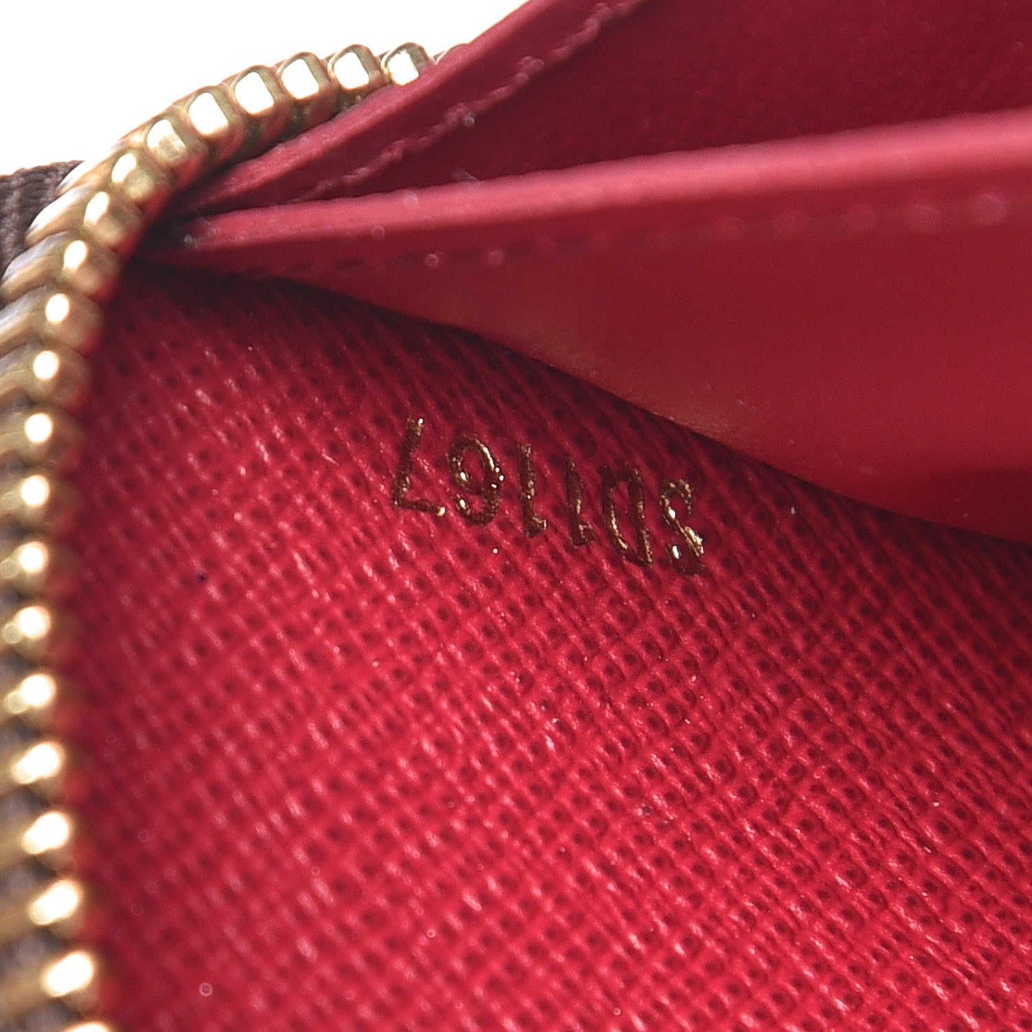 Louis Vuitton Monogram Clemence Wallet Fuchsia 7 of 8