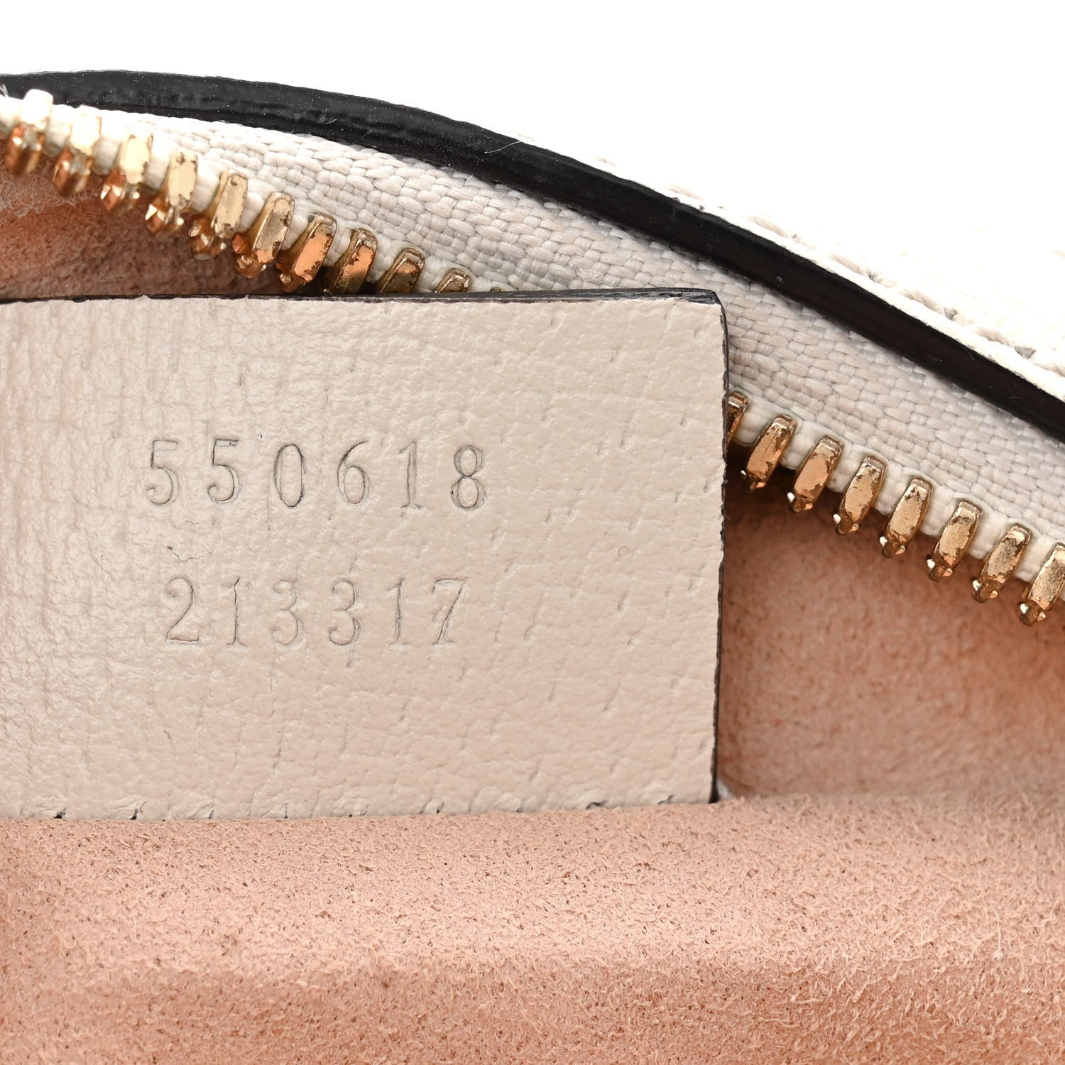 Gucci Textured Calfskin Web Mini Ophidia Round Shoulder Bag Mystic White 7 of 13