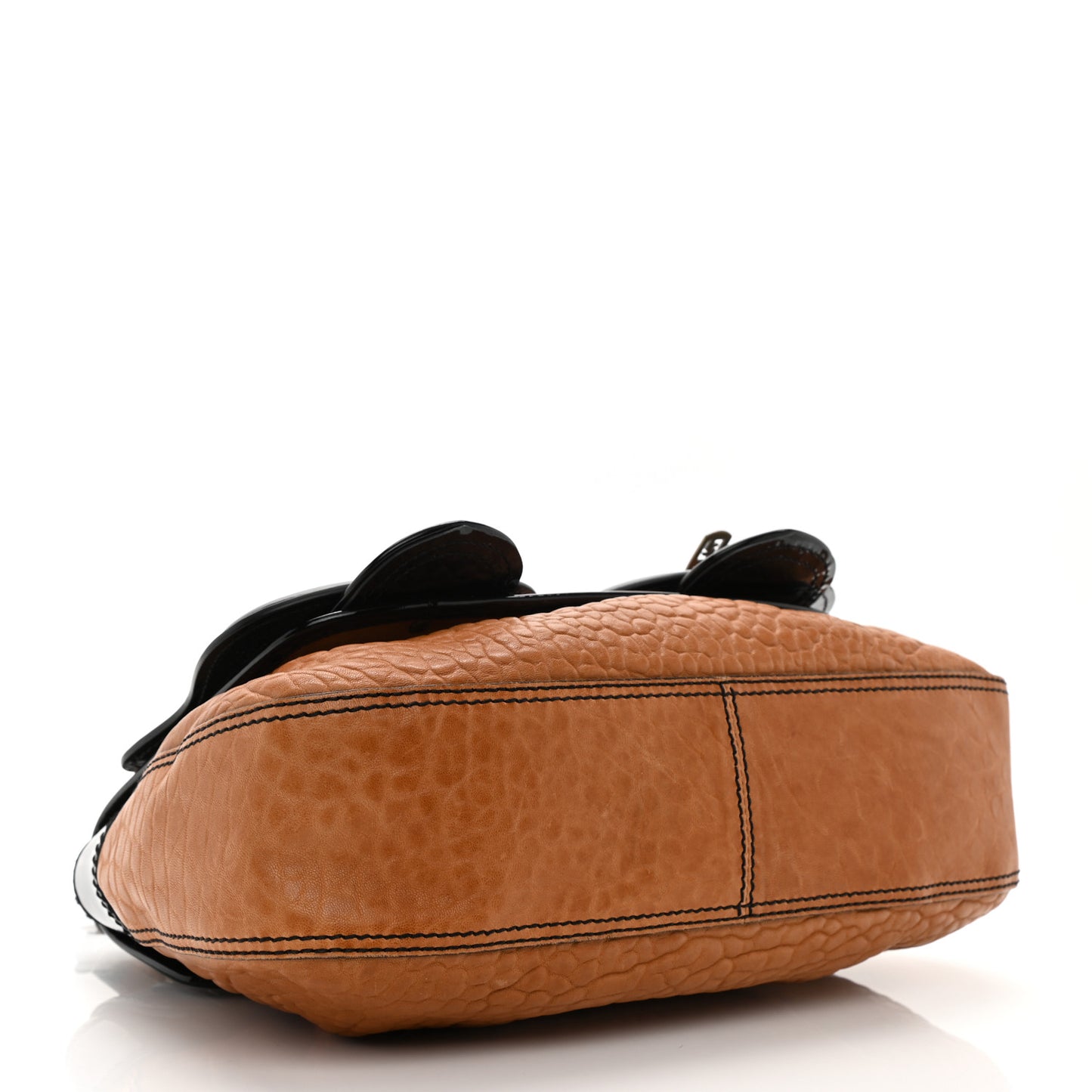 Nappa Patent B Bag Osso Black