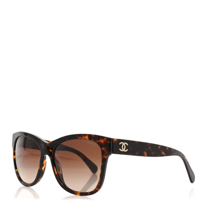 Chanel Acetate Runway Square Sunglasses 5380 Dark Tortoise 1 of 7
