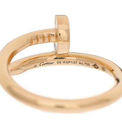Cartier 18K Yellow Gold Juste Un Clou Ring 59 8.75 4 of 6