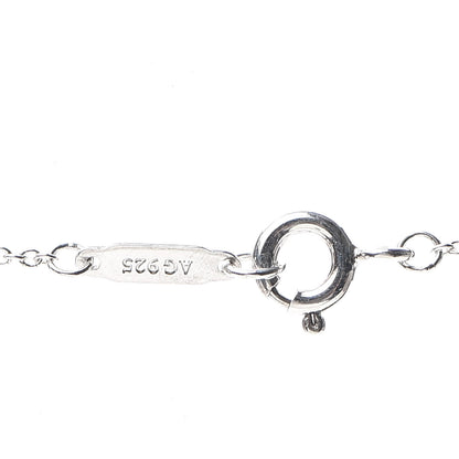 Tiffany Sterling Silver Enamel Handbag Charm Necklace Blue 4 of 5