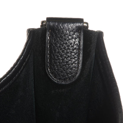 Hermes Taurillon Clemence Evelyne III PM Black 13 of 16
