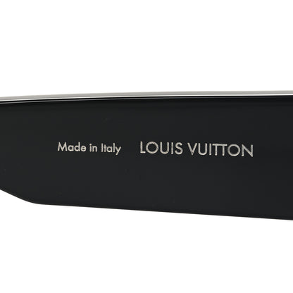 Louis Vuitton Acetate Swarovski Crystal Cyclone Sunglasses Z2433W Black 5 of 7