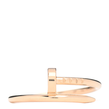 Cartier 18K Yellow Gold Small Juste Un Clou Ring 55 7.25 1 of 5