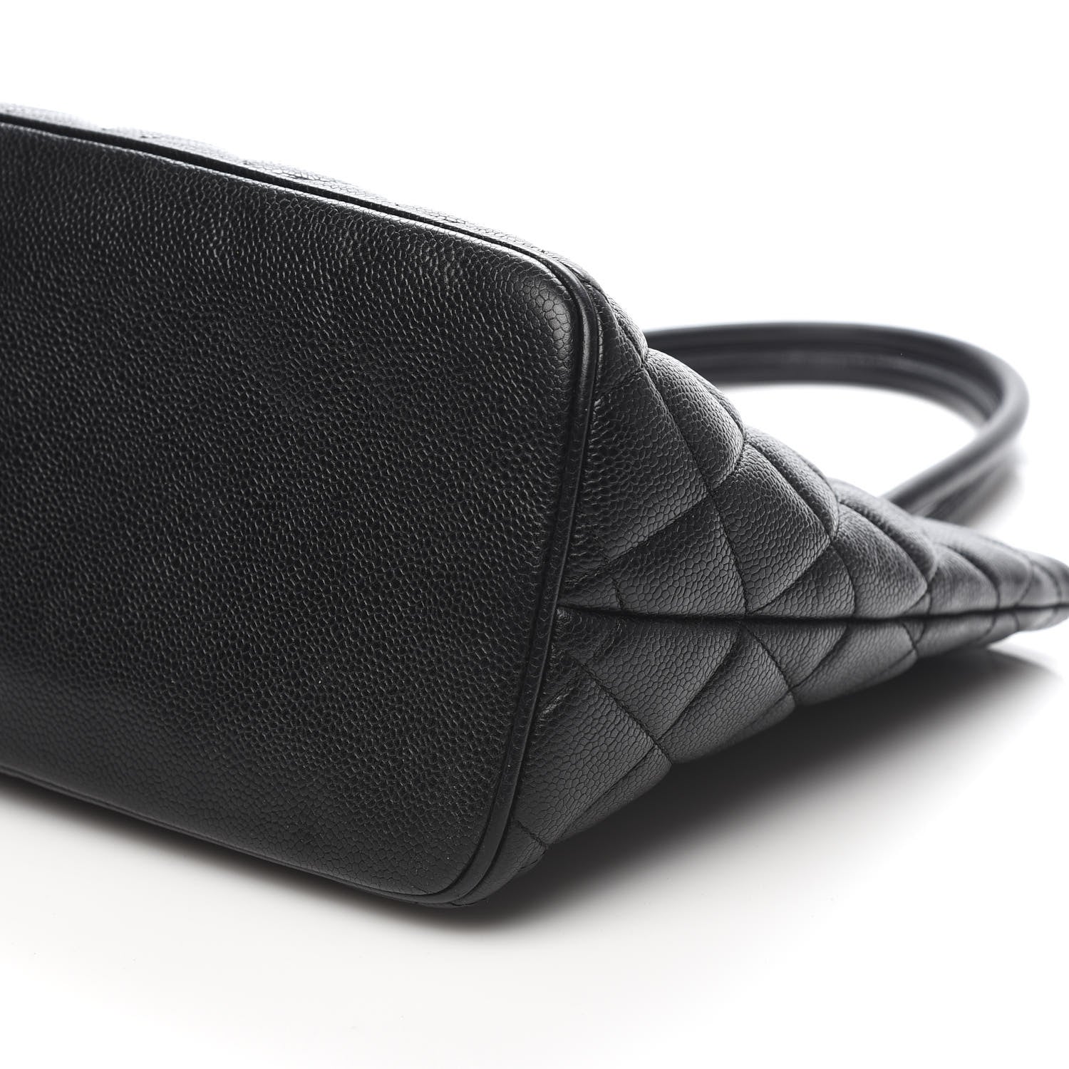 Chanel Caviar Quilted Medallion Tote Black 9 of 10