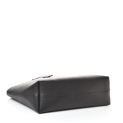 Saint Laurent Calfskin Large Shopping Tote Black 5 of 10