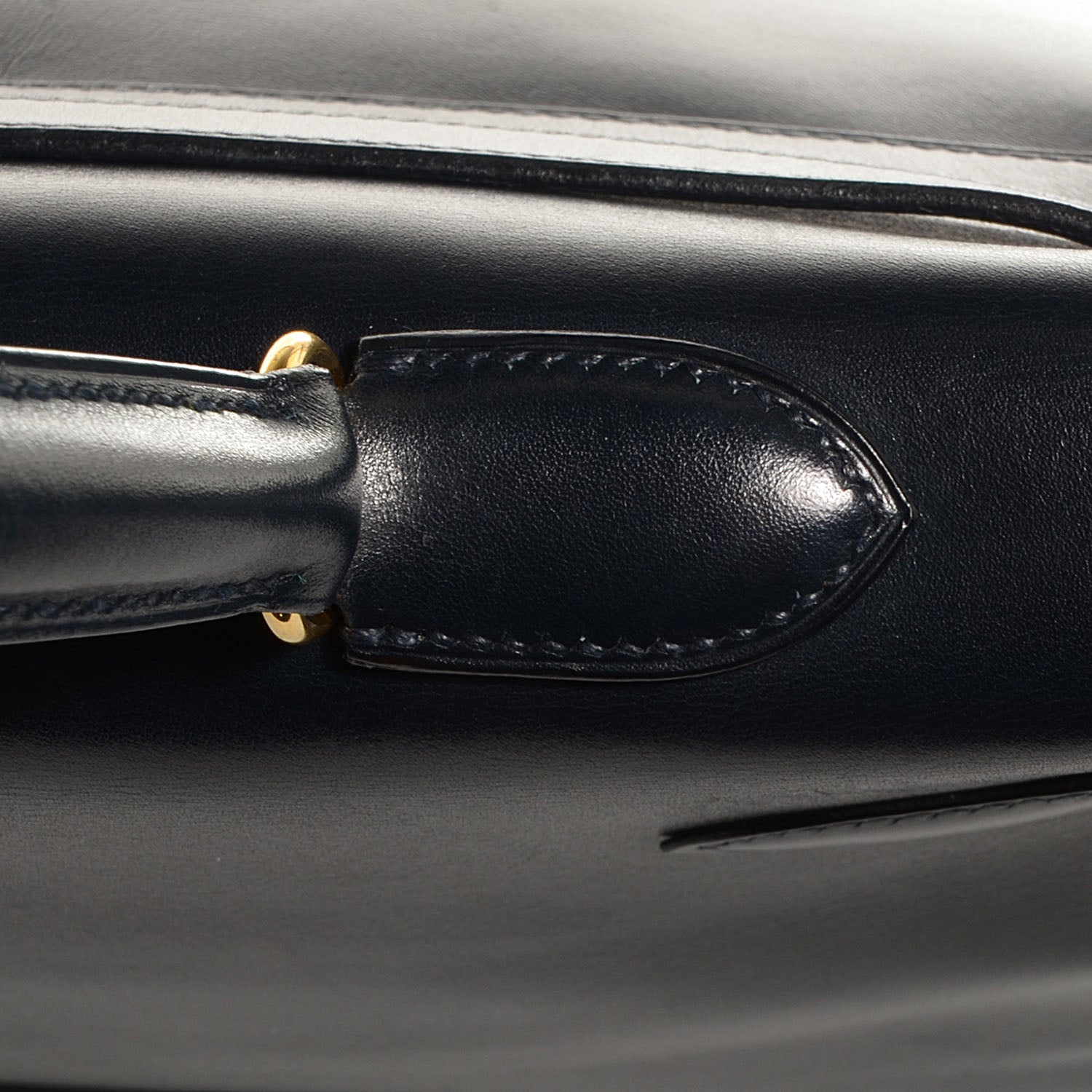 Hermes Box Kelly Retourne 35 Indigo 18 of 22