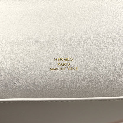 Hermes Swift Kelly Pochette Clutch Parchemin Craie 6 of 12