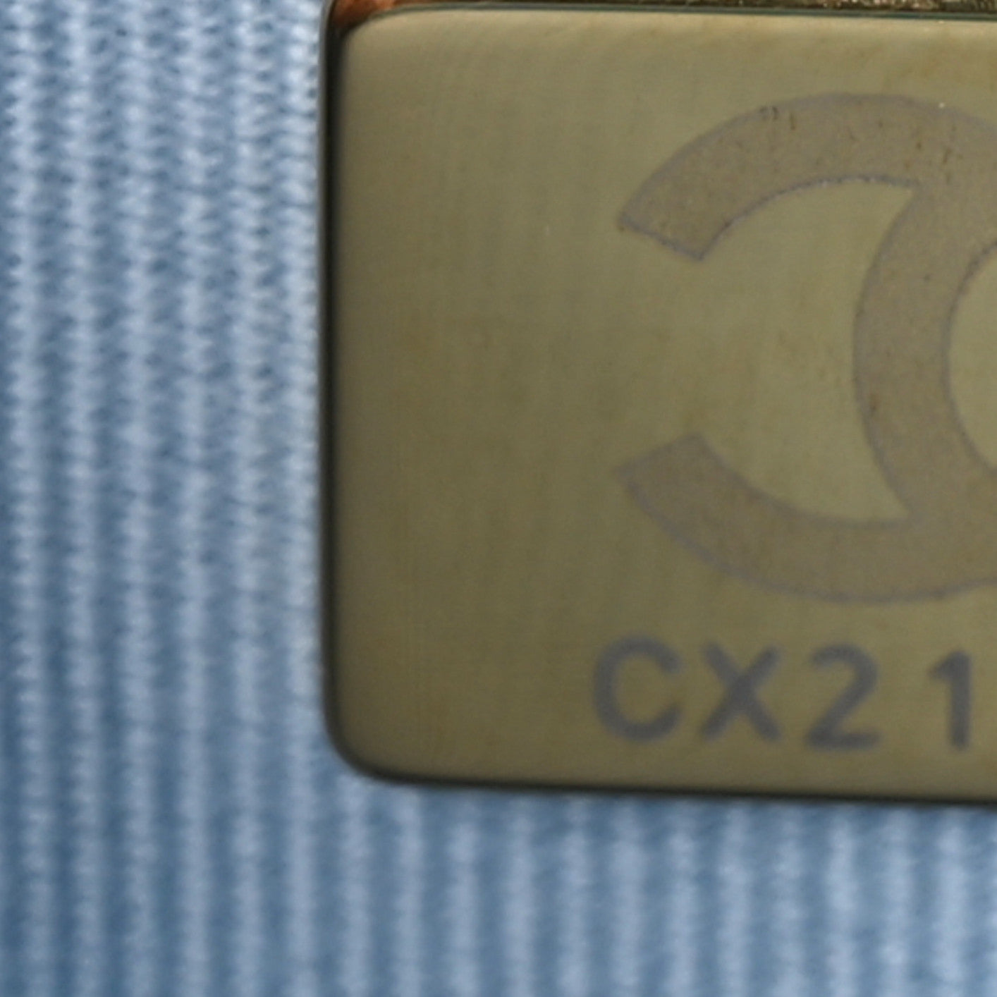 Chanel Lambskin Quilted Chanel 19 Wallet On Chain WOC Light Blue 8 of 12