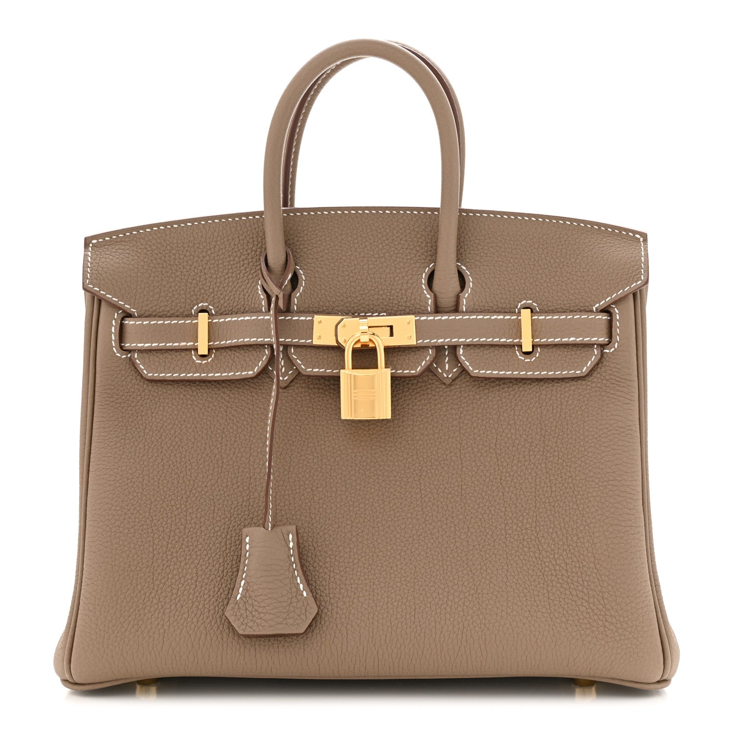 Hermes Togo Birkin 25 Etoupe 1 of 10