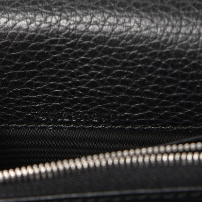 Gucci Calfskin Mini Dionysus Chain Wallet Black 7 of 8