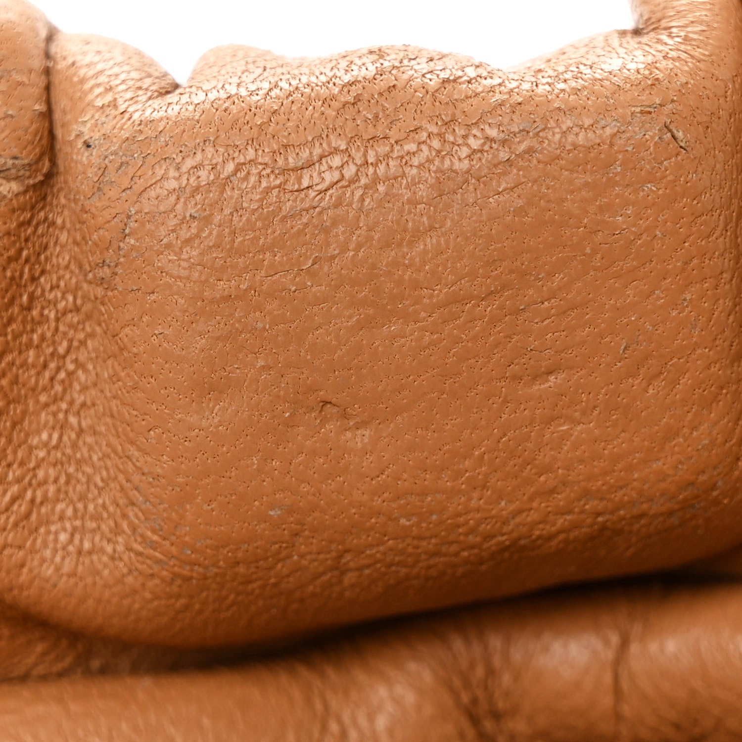Mansur Gavriel Lambskin Cloud Mini Clutch Caramel 12 of 13