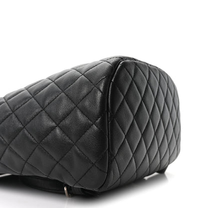 Chanel Calfskin Quilted Small Urban Spirit Backpack Black 8 of 10