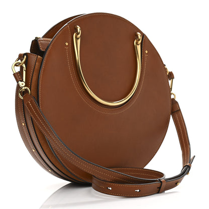 Chloe Calfskin Suede Raffia Medium Pixie Bag Caramel 3 of 12
