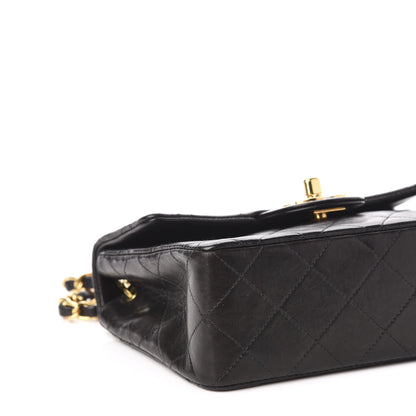 Chanel Lambskin Quilted Mini Square Flap Black 8 of 10