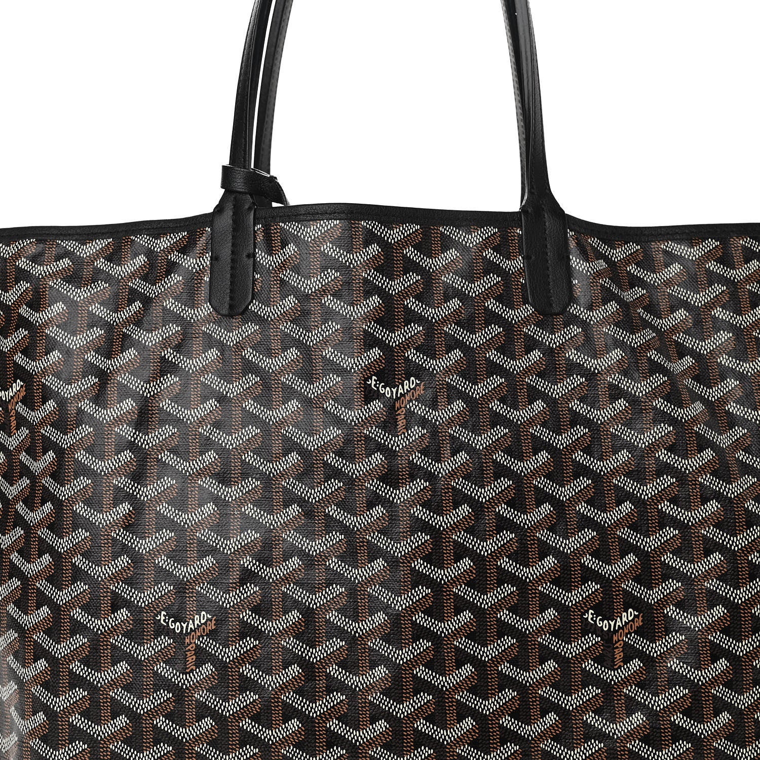 Goyard Goyardine Saint Louis PM Black 8 of 10