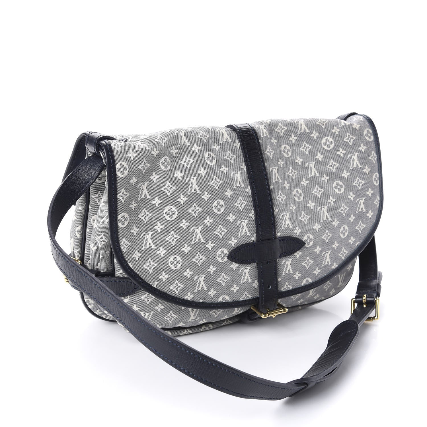 Louis Vuitton Monogram Idylle Saumur MM Encre 3 of 10