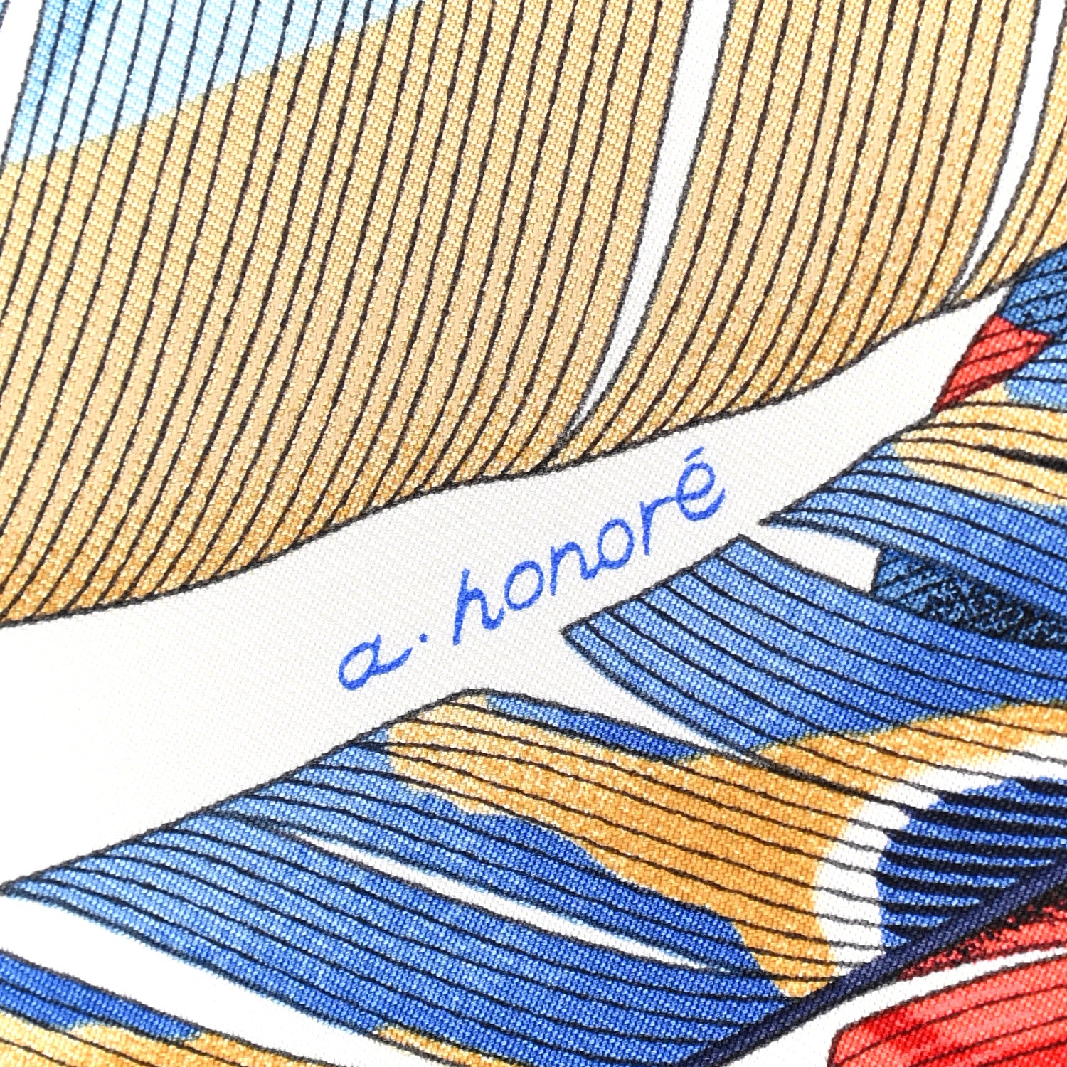 Hermes Silk Plumes En Fete Scarf 90 6 of 6