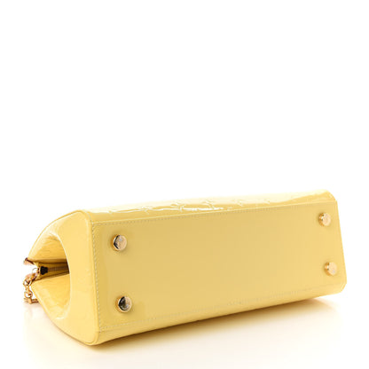Louis Vuitton Vernis Brea MM Citrine 4 of 9