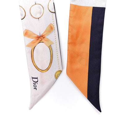 Christian Dior Silk ABCDior B Mitzah Scarf 6 of 6