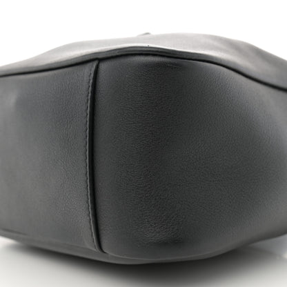 Saint Laurent Smooth Calfskin Small Le 5 A 7 Soft Hobo Black 10 of 11