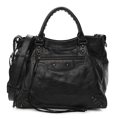 Balenciaga Agneau Classic Hardware Velo Black 3 of 14
