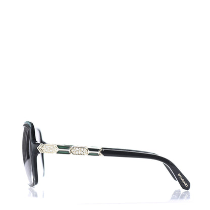 Bulgari Crystal 8181B Sunglasses Black 3 of 12