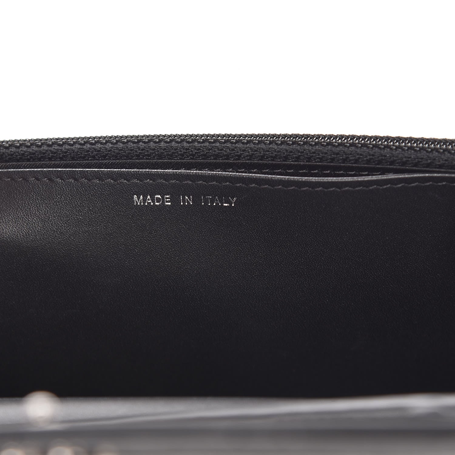 Chanel Patent Camellia Embossed Wallet On Chain WOC Black 7 of 11
