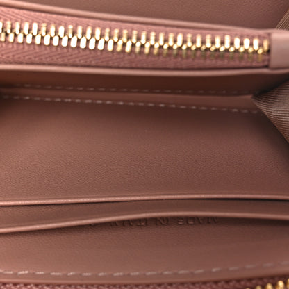 Christian Dior Lambskin Cannage Small Lady Dior Voyageur Coin Purse Rose Des Vents 7 of 8
