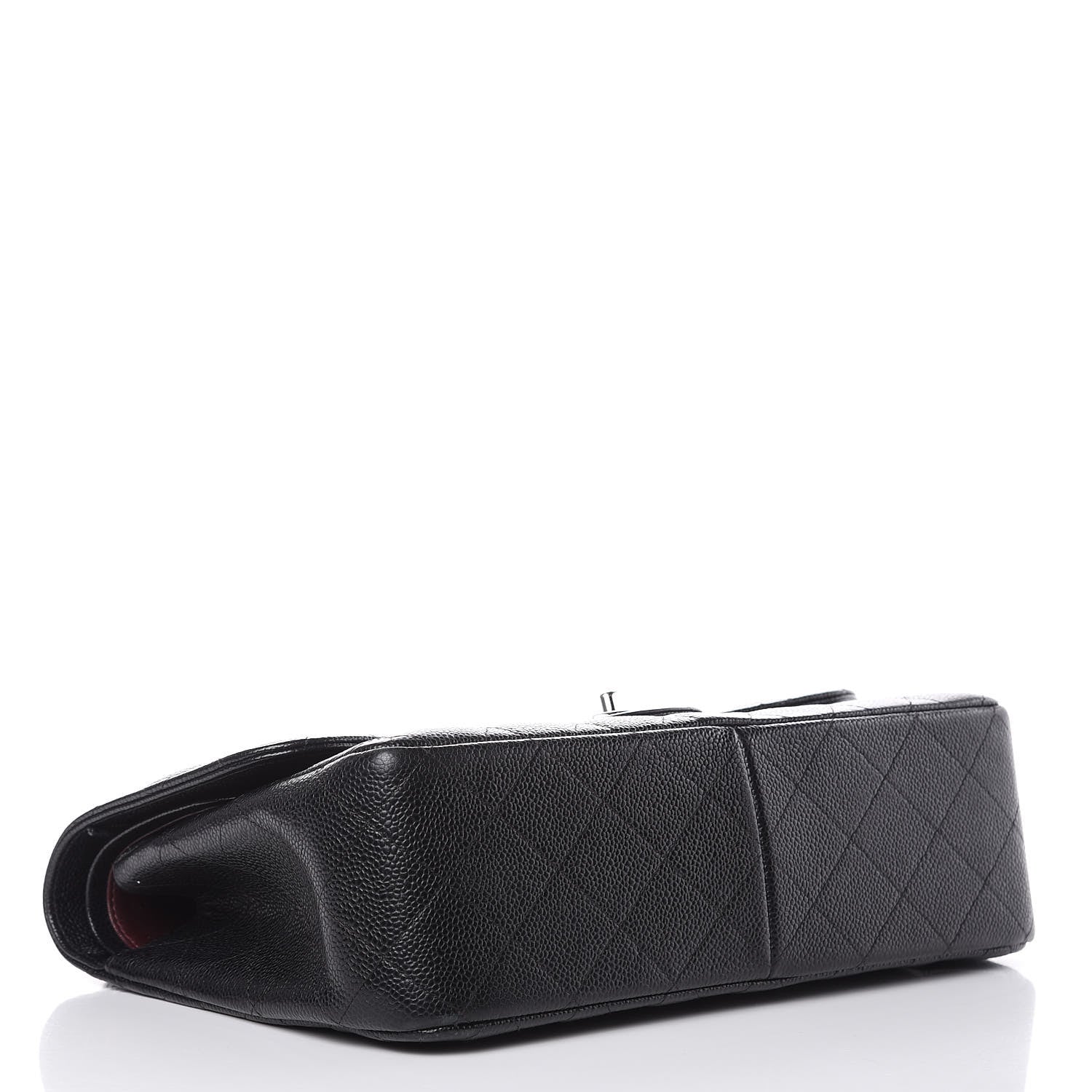 Chanel Caviar Quilted Jumbo Double Flap Black 4 of 12