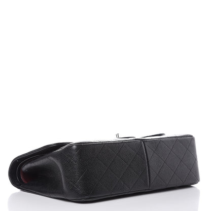 Chanel Caviar Quilted Jumbo Double Flap Black 4 of 12