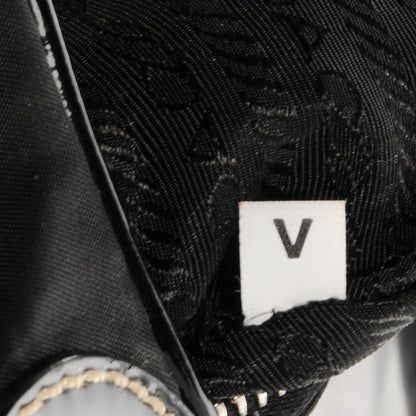 Prada Tessuto Vernice Hobo Black 8 of 8