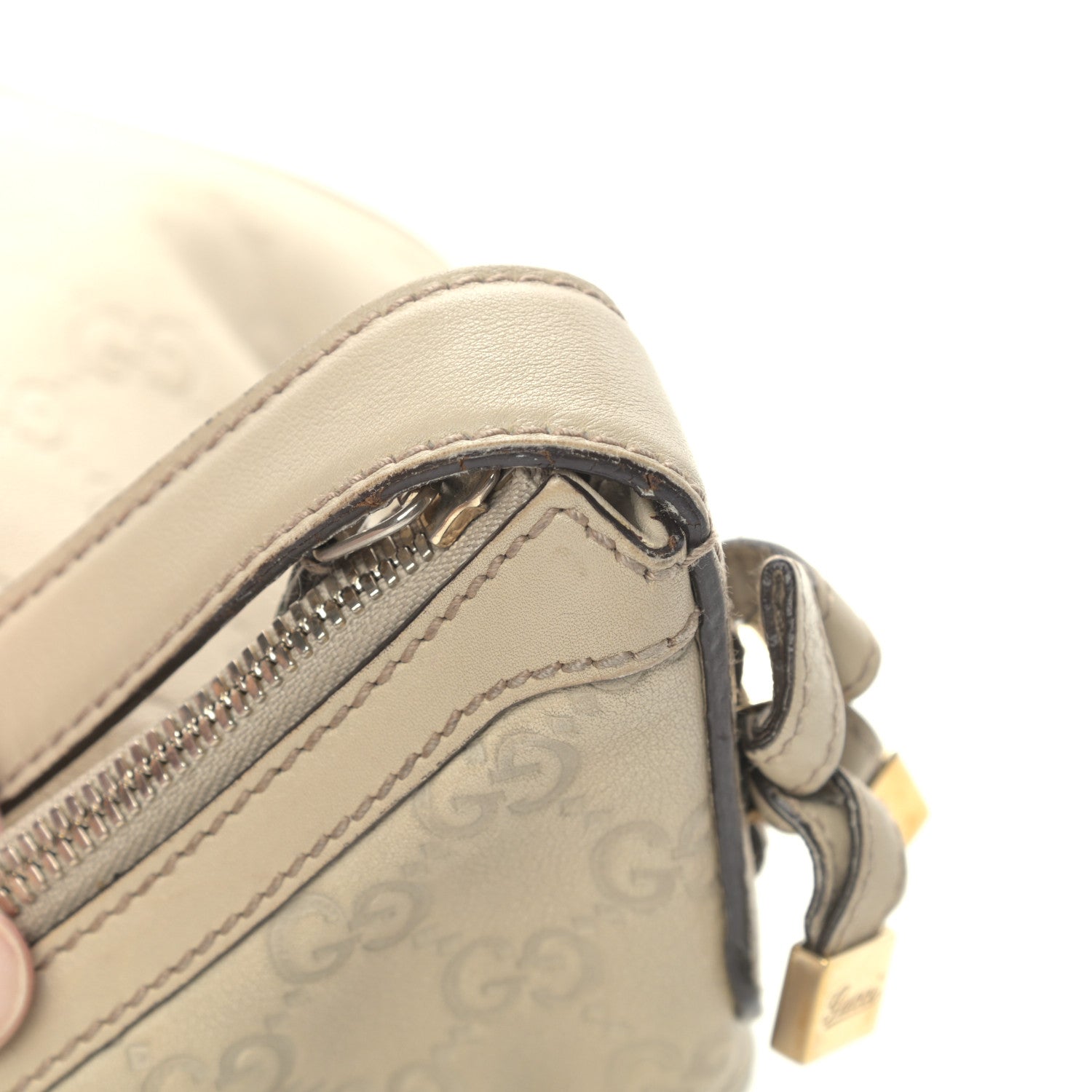 Gucci Guccissima Large Princy Hobo Off White 14 of 14