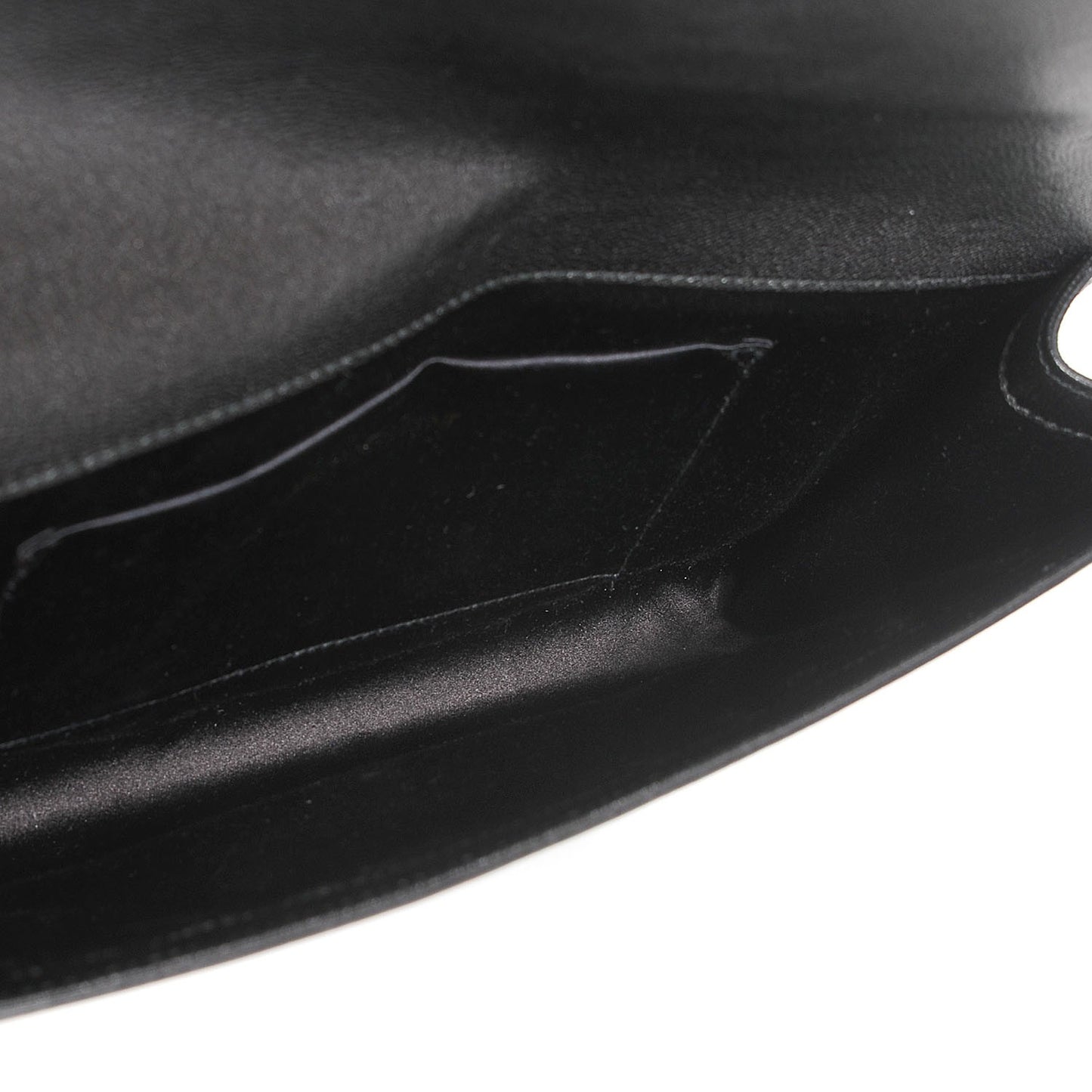 Calfskin Monogram Large Belle De Jour Clutch Black