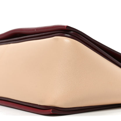 Celine Shiny Smooth Calfskin Medium Frame Shoulder Bag Ruby Nude 9 of 9