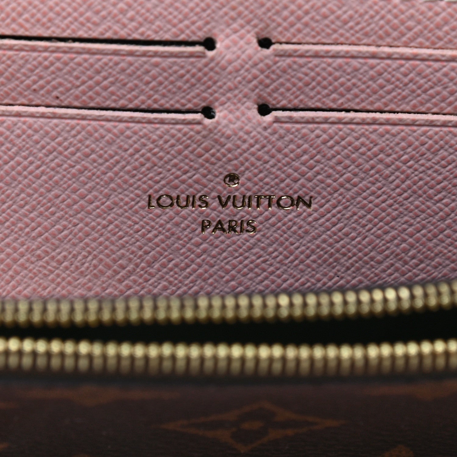 Louis Vuitton Monogram Clemence Wallet Rose Ballerine 6 of 7