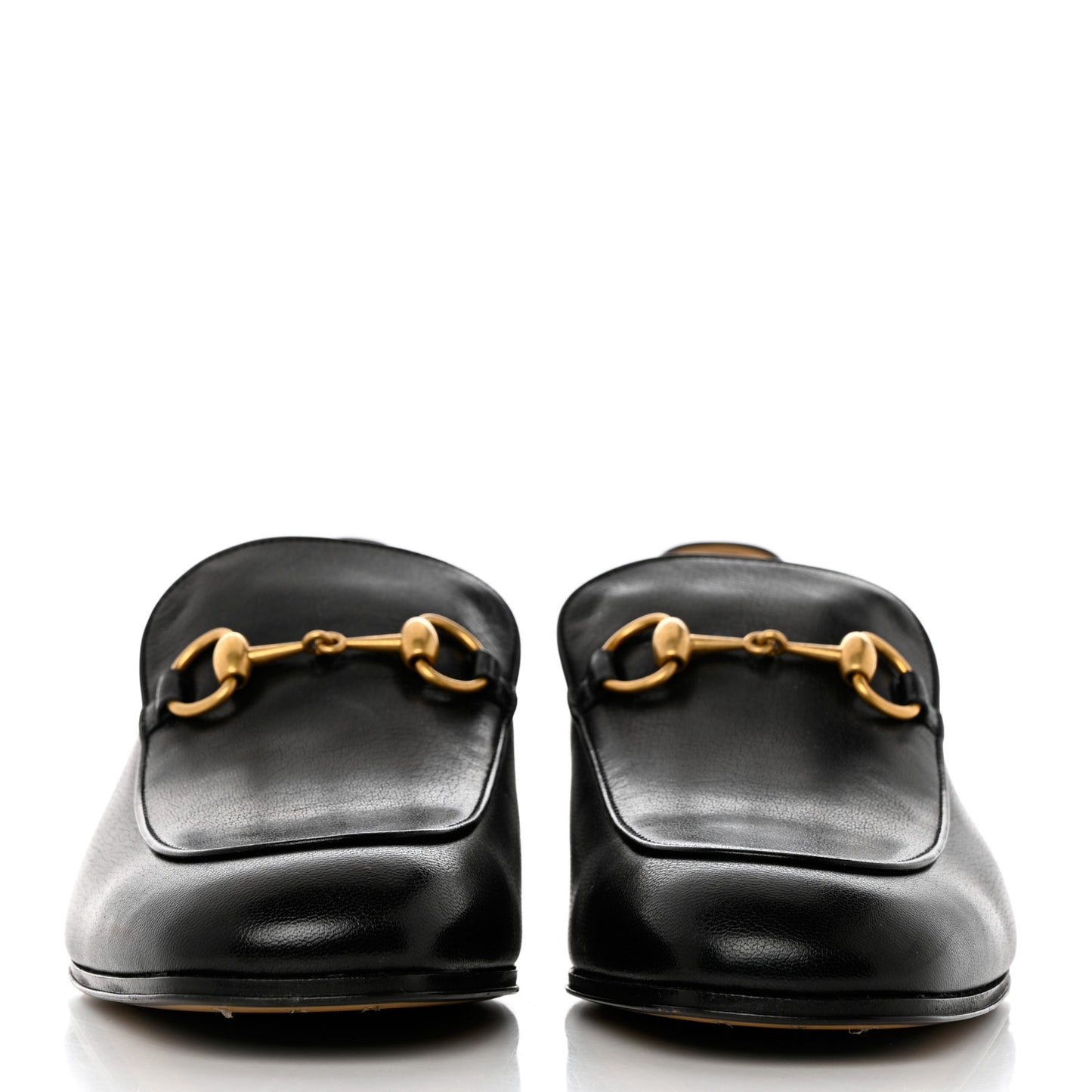 Goatskin Mens Horsebit Loafers 8 Black