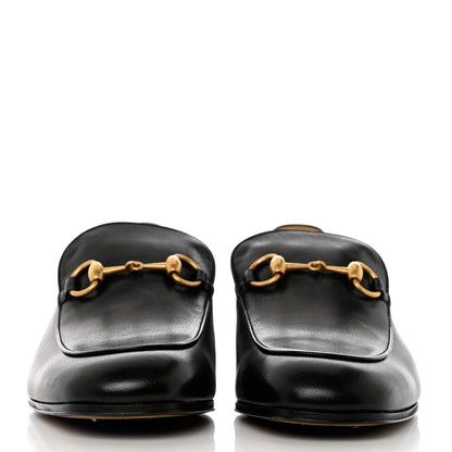 Gucci Goatskin Mens Horsebit Loafers 8 Black 2 of 13