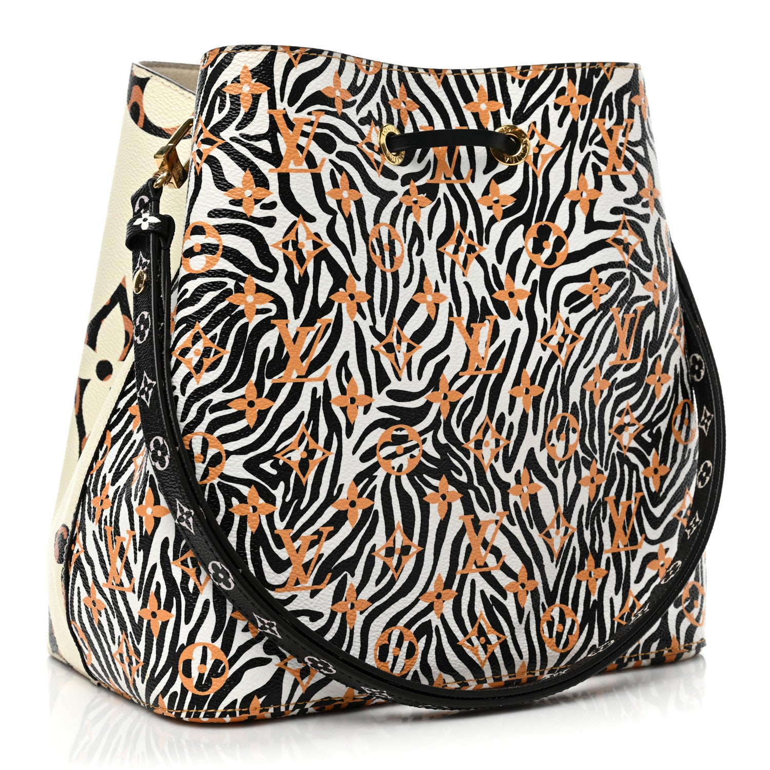 Louis Vuitton Monogram Giant Jungle NéoNoé Ivory 3 of 8