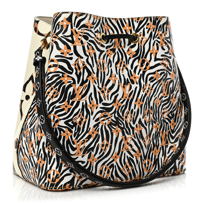 Louis Vuitton Monogram Giant Jungle NéoNoé Ivory 3 of 8
