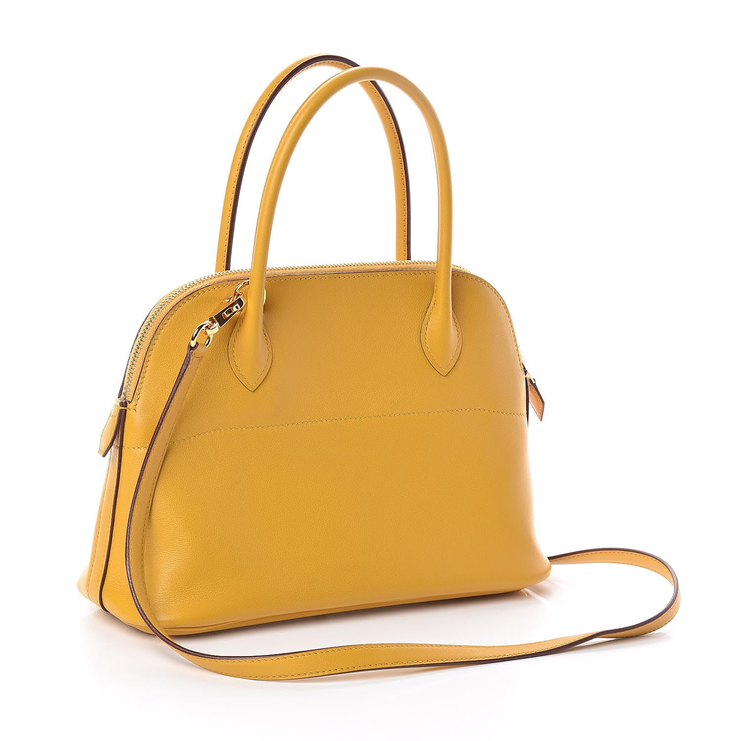 Hermes Swift Bolide 27 Jaune Ambre 3 of 9