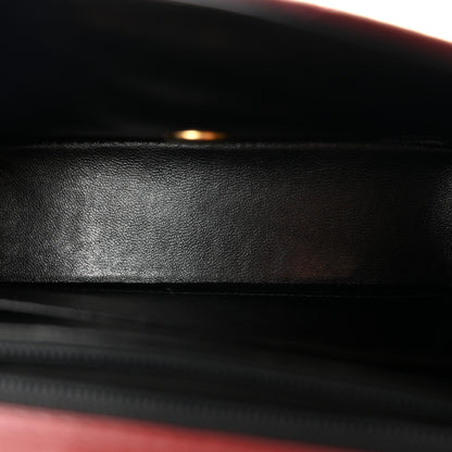 Chanel Lambskin Quilted Mini Square Flap Burgundy 5 of 11