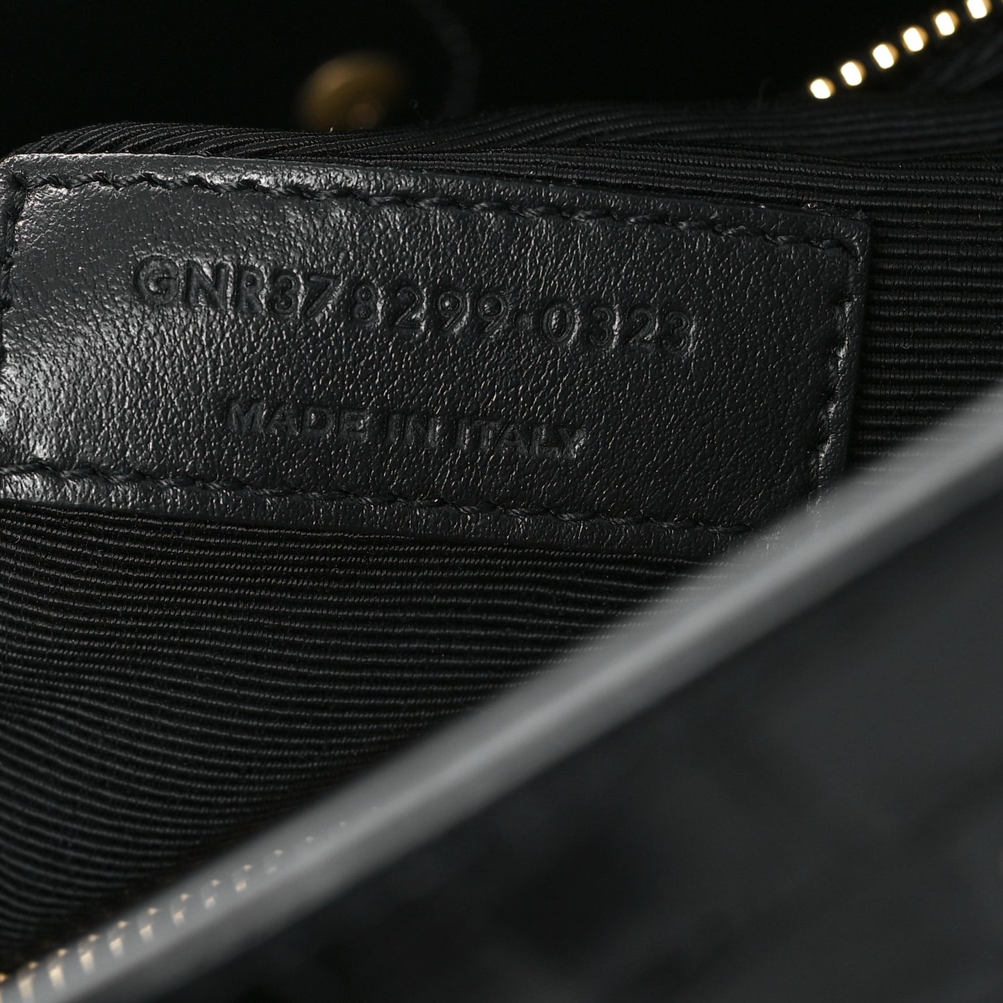 Calfskin Crocodile Embossed Small Sac de Jour Black