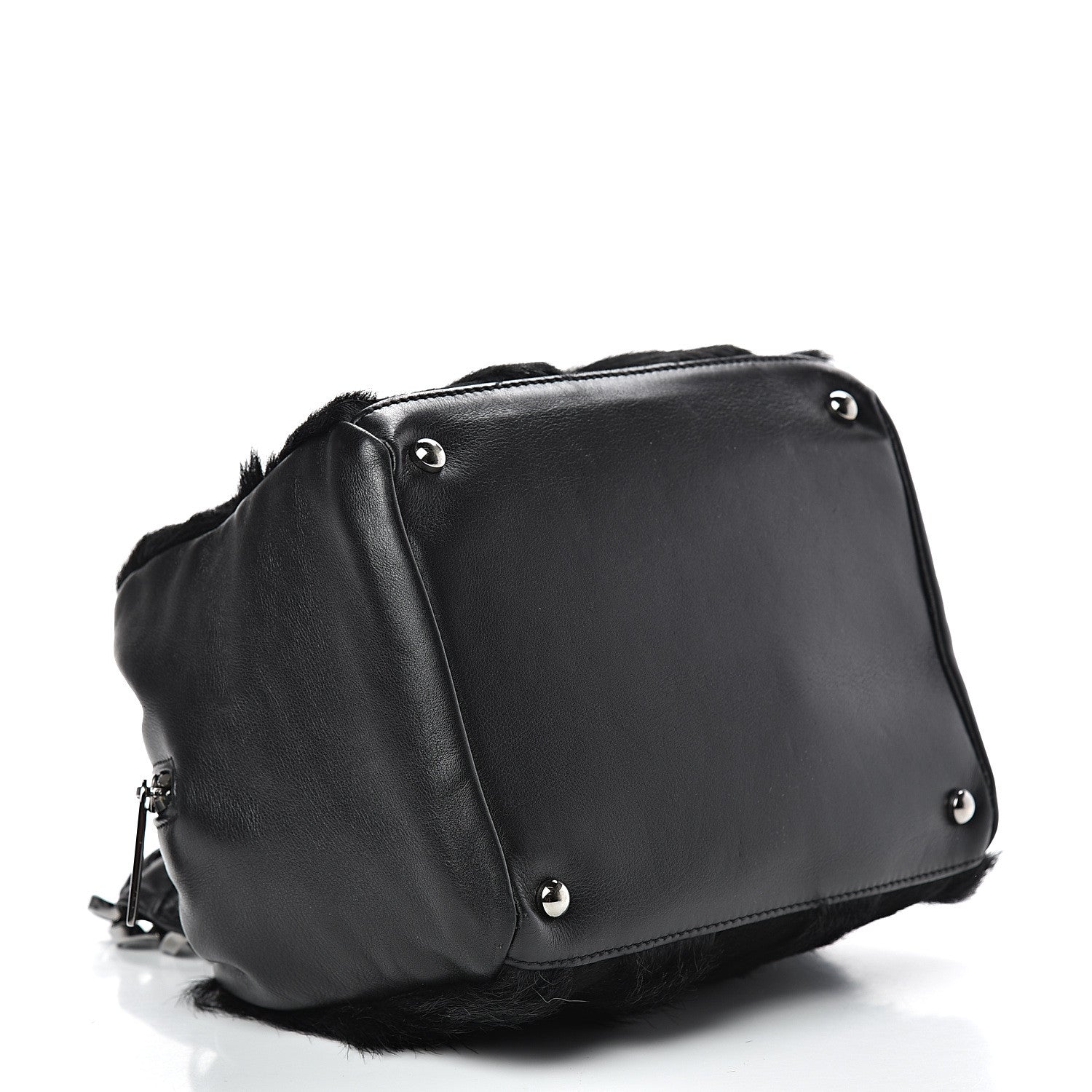 Chanel Pony Hair Shoulder Bag Black 3 of 13